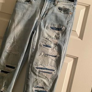 High-Waisted American Eagle Jeans